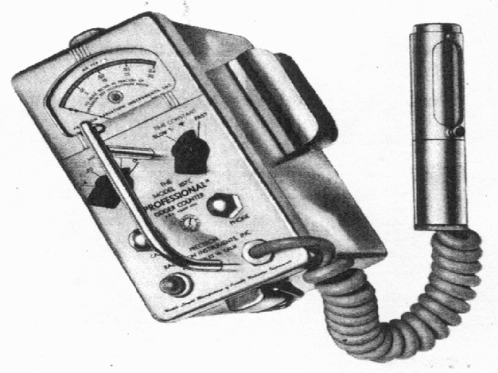 Compteur Geiger modèle «professionnal» 107C Circa 1950 H…